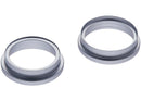 Aro de bezel azul para cámara trasera de iPhone 15 y 15 Plus, set de 2 repuestos.