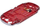 Pantalla LCD roja con base para PlayStation Vita 1000, ideal para reparación de display PCH-1000.