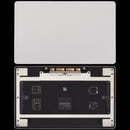 Trackpad plateado original para MacBook Pro 16" A2991 (2023), repuesto para reparación.