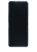 Pantalla OLED para Samsung Galaxy Z Flip 4G (F700) con marco (Mirror Black)