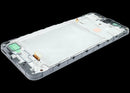 Pantalla OLED Aftermarket Plus con marco para Samsung Galaxy A17 5G (A176), ideal para reparación de display roto.