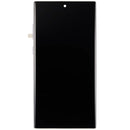 Pantalla incell de repuesto para Samsung Galaxy Note 10 Plus Aura White con marco, ideal para reparación de display roto.
