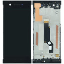 Pantalla LCD original Sony Xperia XA1 negra, repuesto para reparación de display G3112 G3121.