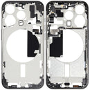 Carcasa intermedia con piezas pequenas iPhone 15 Pro (Negro Titanium)
