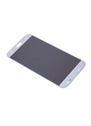 Pantalla OLED refurbished para Samsung Galaxy J7 Pro (J730 / 2017) en azul/gris, repuesto para reparación de display.