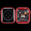 Chasis de aluminio rojo usado para Apple Watch Series 8 41mm celular, modelo A2772, A2773, A2857.