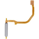 Cable flex gris premium para sensor de huella de Samsung Galaxy A17 5G (A176), listo para reparación.