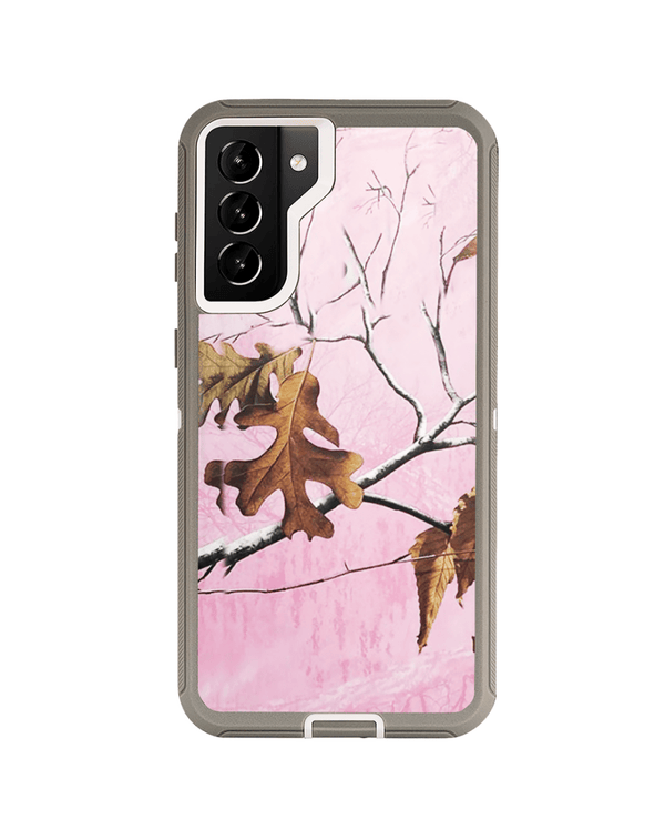 Encuentra la mejor funda heavy duty para Samsung Galaxy S21 Plus en Guatemala en SlowBack, mayorista de accesorios con protección y variedad de colores como el camo pink.