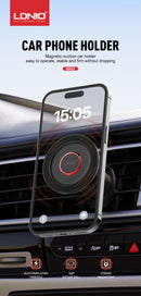 Encuentra el mejor soporte magnético inalámbrico para carro en Guatemala en SlowBack, distribuidor mayorista de la marca LDNIO.