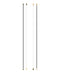 Cable de antena para Motorola Moto G Power (XT2041-4 / XT2041-6 / XT2041-7 / XT2041DL / 2020) (Juego de 2 piezas) (Negro: 11.1cm, Blanco: 10.4cm)