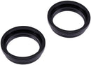 Anillo embellecedor para camara trasera iPhone 15 / 15 Plus (Negro) (Set de 2 piezas)