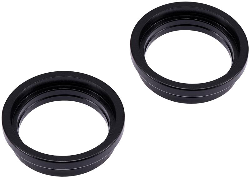 Anillo embellecedor para camara trasera iPhone 15 / 15 Plus (Negro) (Set de 2 piezas)