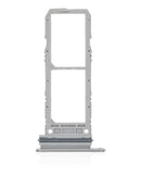 Encuentra la bandeja doble SIM original para Samsung Galaxy Note 10 en Guatemala, disponible en colores Aura Glow o Silver.