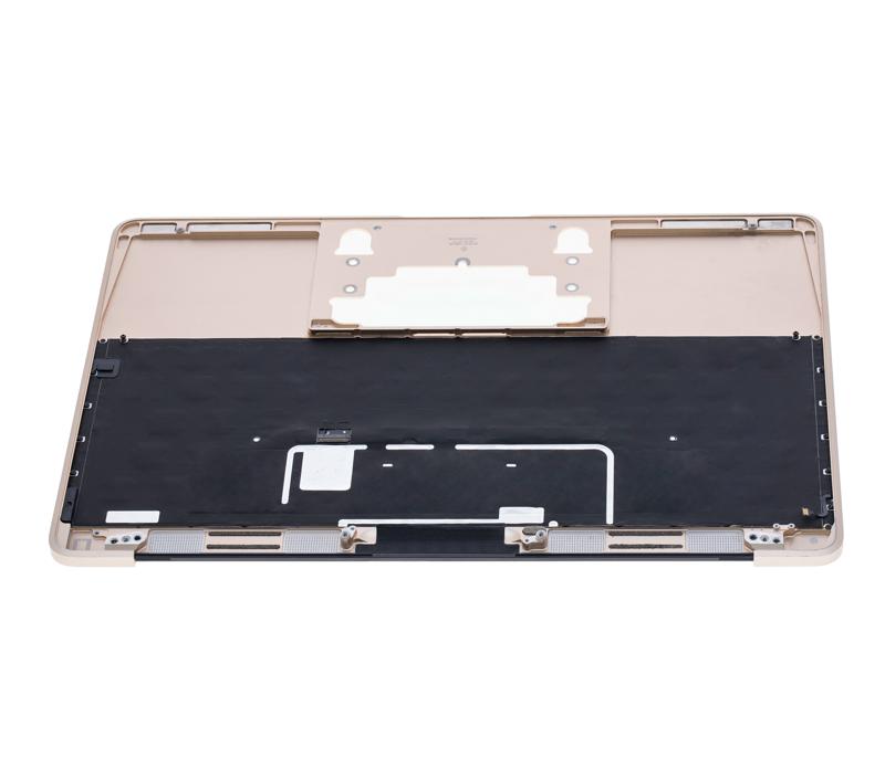 Carcasa superior con teclado y microfono para MacBook Retina 12" (A1534 / Principios de 2015) (Ingles de EEUU) (Oro)