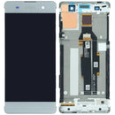 Pantalla LCD blanca para Sony Xperia XA (modelos F3111, F3112, F3113, F3115), repuesto para reparación.