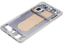 Chasis medio Samsung Galaxy S25 Edge 5G, color Titanium Icyblue/Silver, repuesto para reparación.