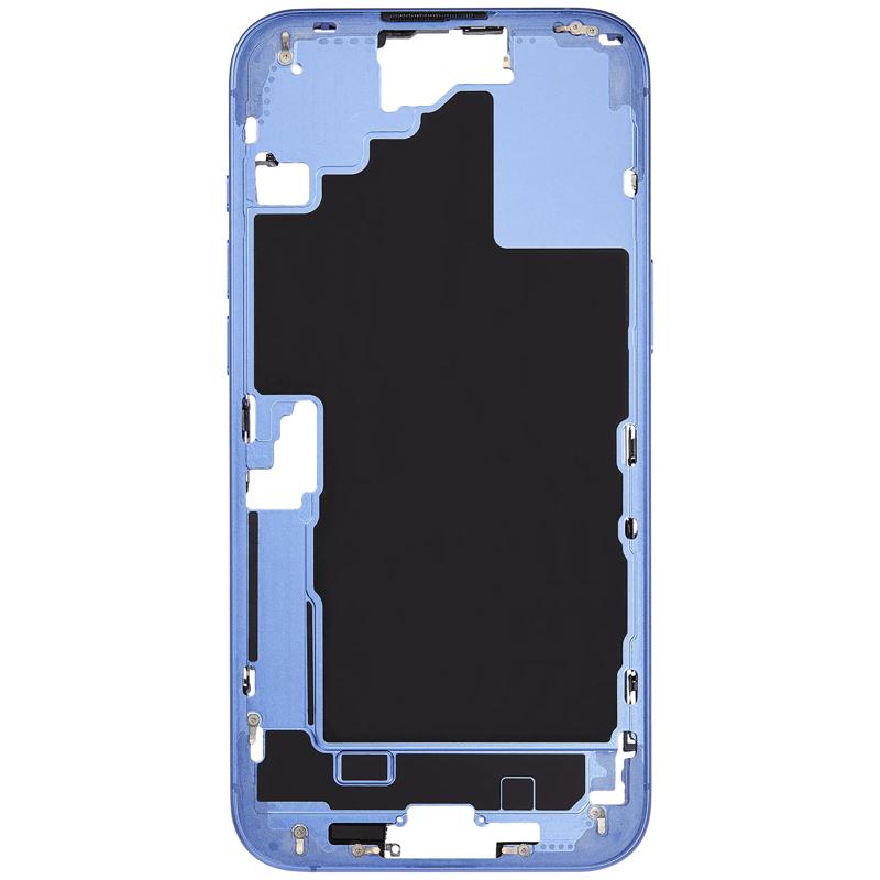 Encuentra la carcasa intermedia con botón de encendido y volumen para iPhone 16 Plus en Guatemala.
