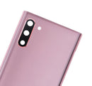 Tapa trasera con lente de camara para Samsung Galaxy Note 10 (Rosa Aura)
