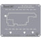 Compra el Marco central Bumblebee (QS664) para Samsung Z Flip 4 en Guatemala, ideal para reparaciones y talleres de Samsung.
