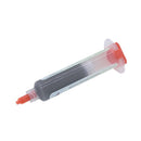Pasta de soldar Amtech Sn42/Bi58 LF-4300 de 35g en jeringa, ideal para reparaciones electrónicas.