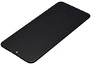 Pantalla OLED Honor Magic6 refurbished, display frontal negro para reparación, conector flex visible.