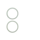 Aro metálico verde para cámara trasera de iPhone 12 / 12 Mini, repuesto para modelos A2172, A2399, A2402, A2404.