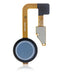 Botón de inicio con sensor de huella y cable flex de sensor de encendido para LG G6 (Azul Marino Óptico)
