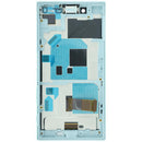Pantalla LCD azul original para Sony Xperia X Compact F5321 con frame, repuesto para reparación.