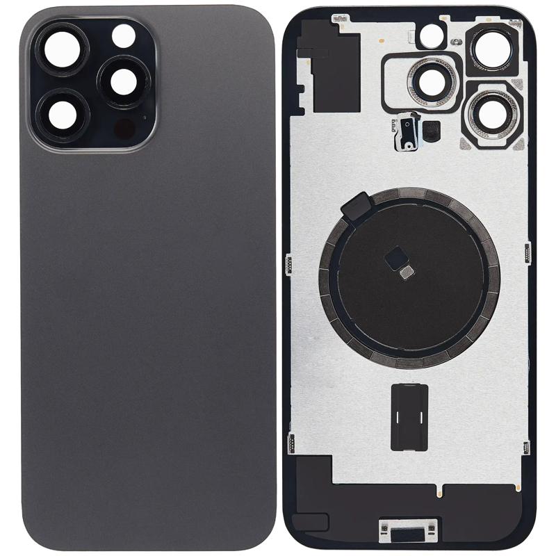 Compra la tapa trasera con MagSafe Magnet, NFC y Flashlight Flex para iPhone 16 Pro Max original en Guatemala al mejor precio.