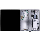 Pantalla original Samsung Galaxy Z Fold 7 5G Silver Shadow, repuesto service pack para reparación de display OLED roto.