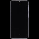 Pantalla OLED con marco refurbished para Samsung Galaxy A57 5G, color lila, ideal para reparación de display.