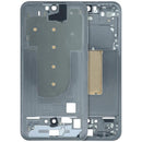 Marco medio original Samsung Galaxy S23 FE, service pack grafito, para reparación de chasis SM-S711B.