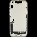 Chasis medio iPhone 14 Plus Starlight usado, puerto de carga, piezas pequeñas, para reparación A2632/A2885.