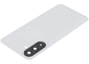 Tapa trasera de vidrio blanca para Samsung Galaxy A26 5G (SM-A266B), repuesto para reparación.