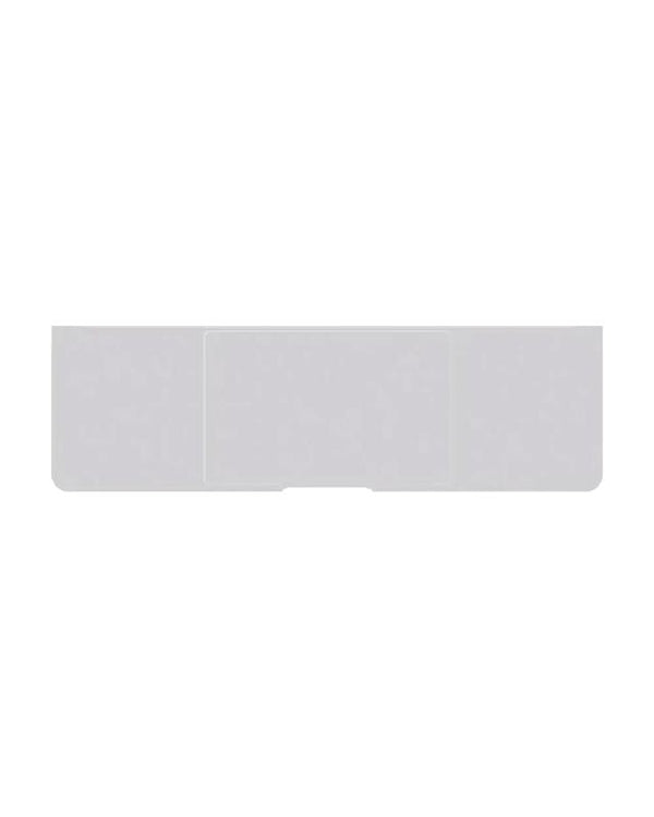 Compra skin tapa reposamanos para MacBook Pro 15 Touch Bar en Guatemala, disponible para modelos A1990, Late 2018, Early 2019, A1707, Late 2016, Mid 2017 en color plateado.