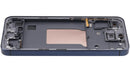 Pantalla incell azul marino con marco para Samsung Galaxy A55 (A556), ideal para reparación de display o pantalla rota.