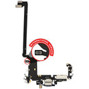 Puerto de carga flex cable USB-C para iPhone 17 Pro Max Deep Blue, repuesto Apple original.