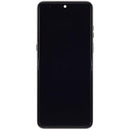Pantalla OLED Motorola Razr Ultra 2026 (XT2655) reacondicionada de color cocoa, con marco para reparación.