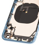 Tapa trasera para iPhone XR con componentes pequenos pre-instalados (Azul)