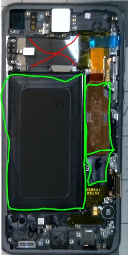 Cable Conector de Antena (Placa Principal a Puerto de Carga) para Samsung Galaxy Z Fold 4 (F936)