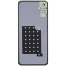 Tapa trasera verde para Samsung Galaxy A05 4G con lente de cámara, repuesto original.