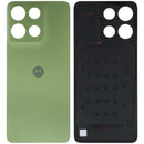 Tapa trasera verde Iguana original para Motorola Moto G15 (XT2521), ideal para repuesto o reparación.