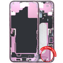 Chasis con puerto de carga flex y piezas pequenas iPhone 16 Plus (EU / Global Version) (Pink)