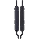 Botones laterales de encendido y volumen gris para Samsung Galaxy A07 4G (A075), repuesto original.