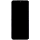 Pantalla OLED interna refurbished con marco para Samsung Galaxy Z Flip 7 5G (versión US) color menta.