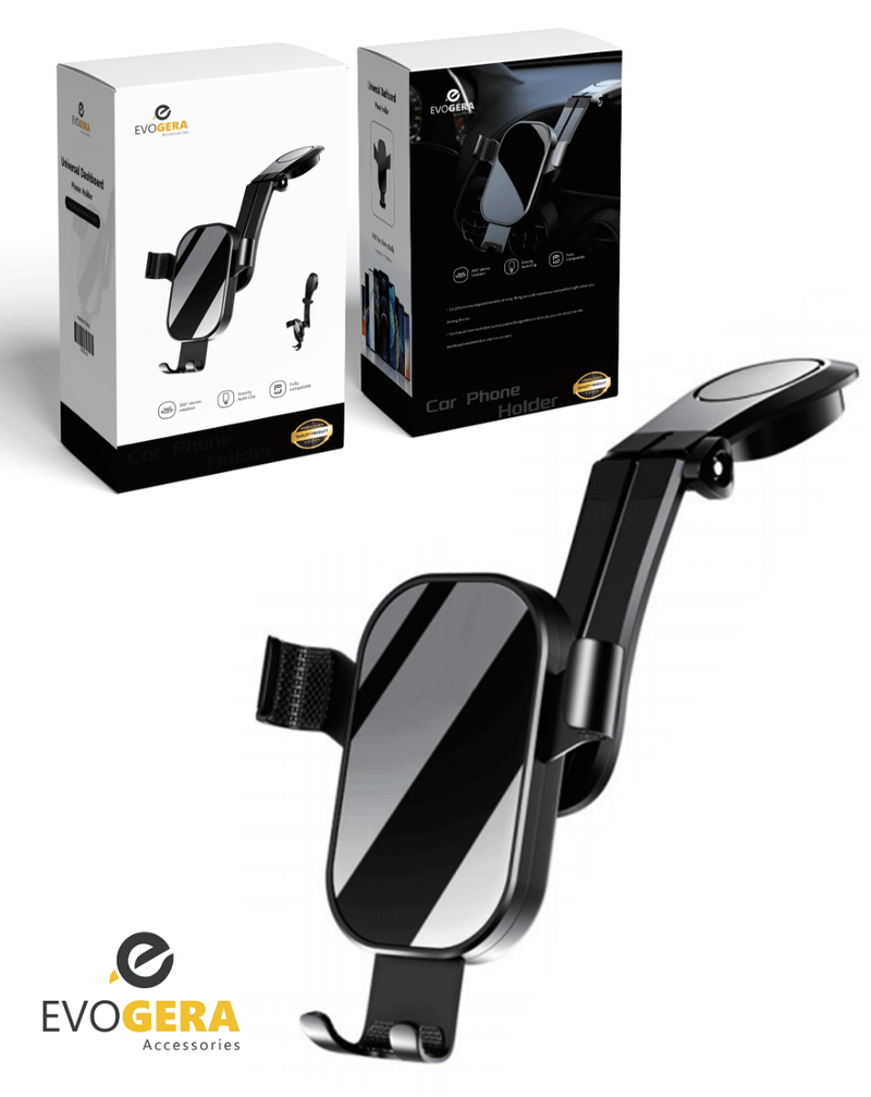 Encuentra el mejor soporte para tablero EVOGERA en Guatemala con varilla de conexión metálica y bloqueo automático para tu vehículo.