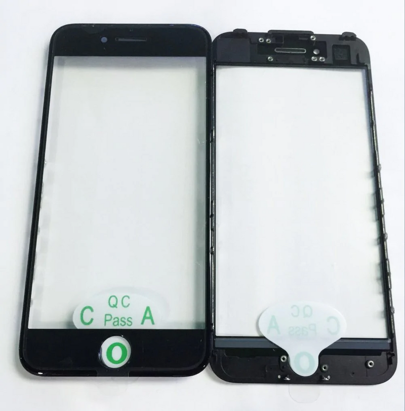 Glass con OCA Instalada y Marco iPhone 6S Plus Negra