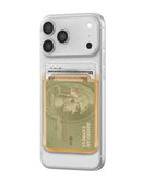 Case con tarjeta magnetica Glitter (GOLD)