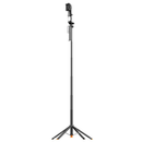 Trípode palo selfie SlowBack negro con seguimiento IA, rotación 360°, y control remoto para estabilizar tu celular.