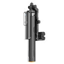 Trípode palo selfie SlowBack negro con seguimiento IA, rotación 360°, y control remoto para estabilizar tu celular.
